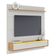 Painel Para Tv Home Suspenso Tahiti 1.8 Off White Matte Naturale – Colibri