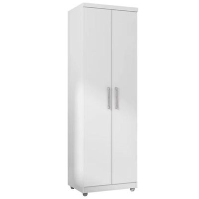 Multiuso 2 Portas Sabrina 190cm 1088 Ajl Móveis Branco