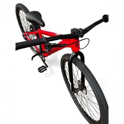 Bicicleta aro29 Absolute Nero 5 Freeride K7 Single Freio Hidraulico Shimano Garfo Rigido vermelho