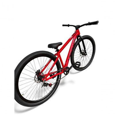 Bicicleta aro29 Absolute Nero 5 Freeride K7 Single Freio Hidraulico Shimano Garfo Rigido vermelho