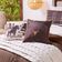 Kit Cobre Leito Colcha Queen Country Com Almofadas Estampadas 07 Peças - Dupla Face Percal 300 Fios Matelado Cor Caqui