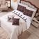 Kit Cobre Leito Colcha Queen Country Com Almofadas Estampadas 07 Peças - Dupla Face Percal 300 Fios Matelado Cor Caqui
