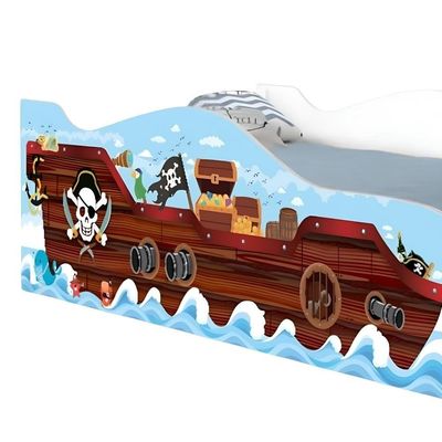 Cama Carro Barco Pirata Kids Infantil