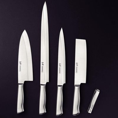 Faca Deba Tramontina Sushi Diamond Com Lâmina E Cabo Em Aço Inox 8" 24241008