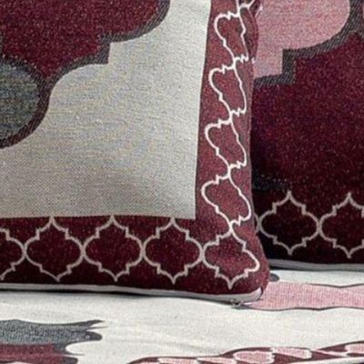 Almofada Decorativa Turin Quadrada Com Refil 58% Algodão / 42% Poliéster - Marrocos