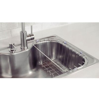 Cesto Aramado Tramontina Para Cubas De Sobrepor E Undermount Morgana 60 Fx Em Aço Inox 94528031