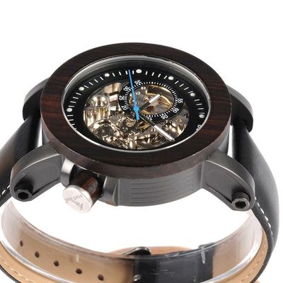 Relógio De Madeira Masculino Bobo Bird K10 Não à Prova D` água