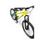 Bicicleta aro26 Vikingx Tuff X44 Câmbios Shimano 21v FreioDisco Freeride Pneu Flame AmareloVerde