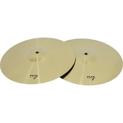 Kit 3 Pares de Pratos de Bateria Chimbal 14" Liga de Aço New York