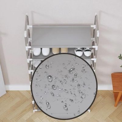 Estante Inox Multiuso 5 Prateleiras Compacta Sapateira Lavanderia