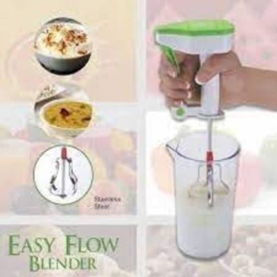 Batedeira Portatil Manual Mixer Giratorio Liquidificador Camping Praia Viagem Massa Cozinha