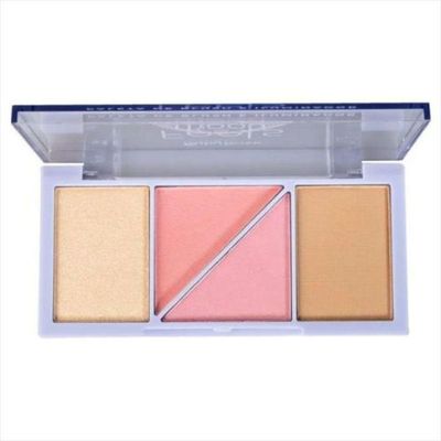 Ruby Rose Hb7529 Paleta De Blush E Iluminador Feels Mood 10,3g