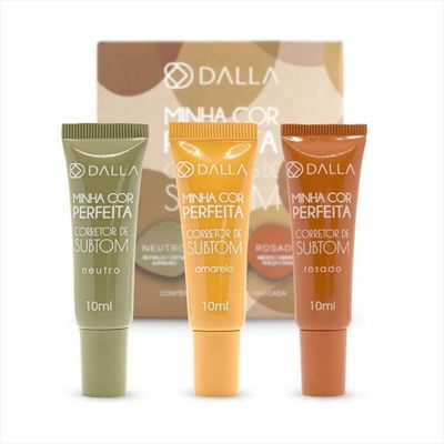 Dalla Trio De Corretivos Subtom 3un 10ml