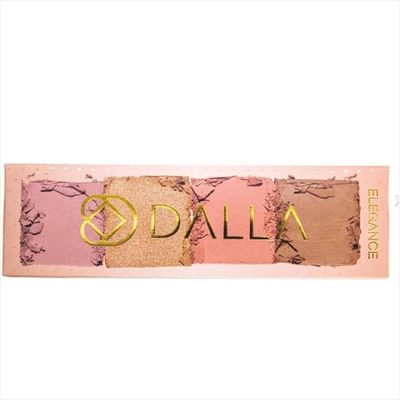 Dalla Paleta De Blush Contorno E Iluminador Elegance 14g