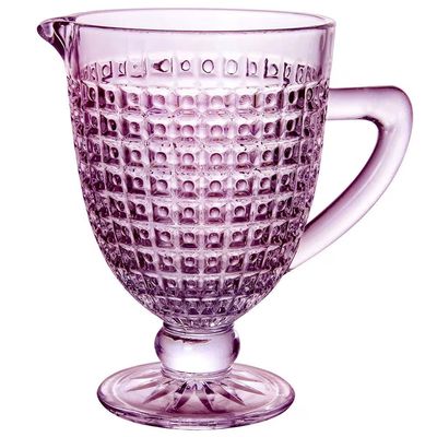 Jarra Chevalier em Vidro com Pé Roxo L`Hermitage 1L Roxo