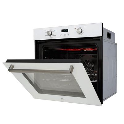 Forno Elétrico De Embutir Fischer Infinity Touch 82 Litros Branco Com Air Fryer 220V 28607(75727)