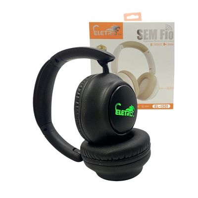Fone De Ouvido Headphone Bluetooth Sem Fio Com Led Earphone