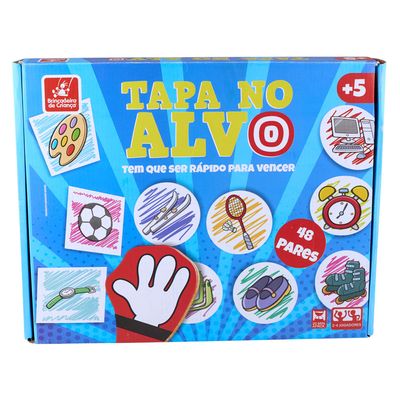 Jogo Tapa No Alvo Objetos BDC