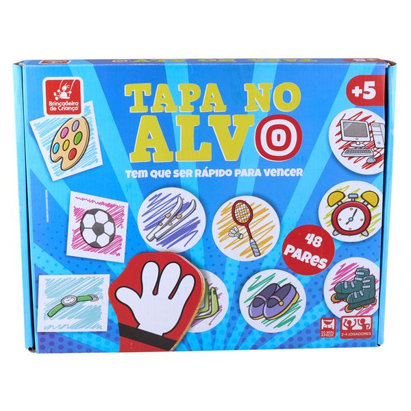 Jogo Tapa No Alvo Objetos BDC