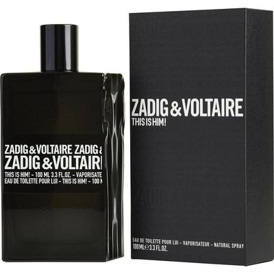 Perfume Masculino Zadig & Voltaire This Is Him! Zadig & Voltaire Eau De Toilette Spray 100 Ml