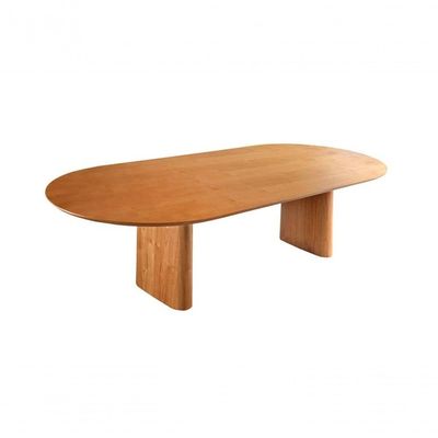 Mesa De Jantar Oval Laminada 2,40x1,10m - Itália - Requinte
