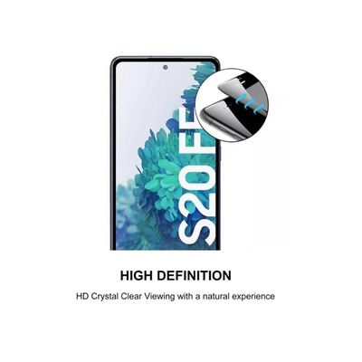 Película De Vidro 3d Frontal Para Galaxy S20 Fe S20 4g / 5g