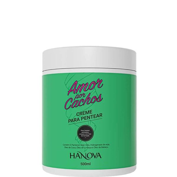 Hanova Amor Por Cachos - Creme De Pentear Concentrado 500ml