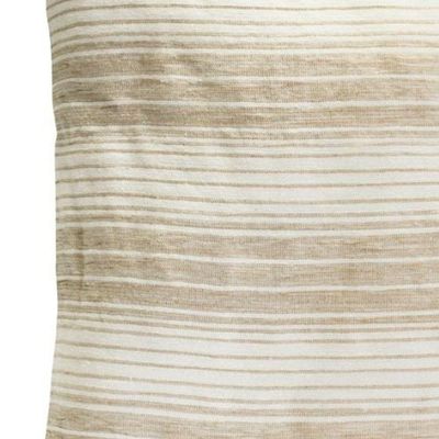 Capa De Almofada Decorativa Chenille 1 Peça 45x45 Cm 65% Poliéster, 35% Algodão - Bege