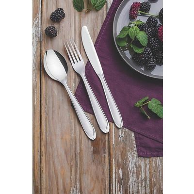 12 Colheres De Mesa Tramontina Laguna Em Aço Inox