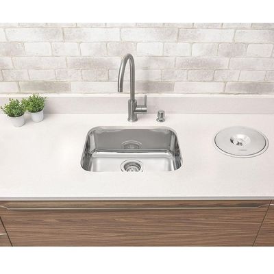 Cuba Tramontina Lavínia 47 Bl Prime Em Aço Inox Alto Brilho 47x30x17 Cm Com Válvula 4 1-2 94022202