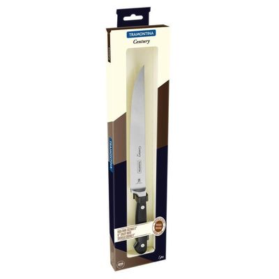 Faca Para Cozinha Tramontina Century Lâmina Em Inox Cabo De Policarbonato Fibra De Vidro 8" 24007108