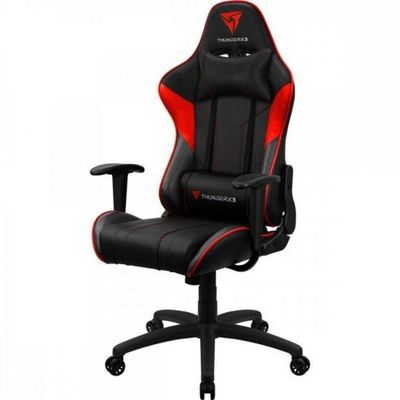 Cadeira Gamer EC3 em Poliuretano com Tecnologia Air Tech e Rotação 360 Graus Vermelho
