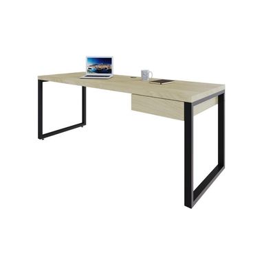 Mesa Presidente C-01 Gav. 190x70x75cm Yon - Ciliegio-est.preta Ciliegio-est.preta