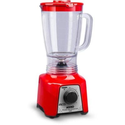 Liquidificador Arno Power Mix Essential 700W 2,4L Lâminas AFIAMAX Vermelho 110V