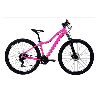 Bicicleta Aro 29 Absolute Hera Feminina 27v K7 Freio A Disco Hidráulico Garfo Com Trava Rosa 15