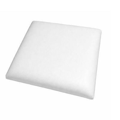 Kit 4 Assento Estofado Quadrado 30 Cm Para Banquetas branco
