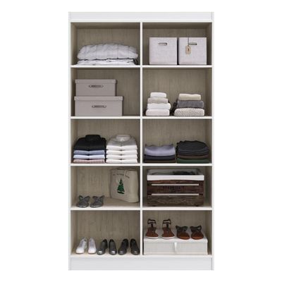 Armário 4 Portas Multiuso Multimóveis Vcr8000 Branco
