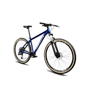 Bicicleta Aro 29 Absolute Nero 5 12v Hollowtech K7 Freio Hidráulico Garfo Trava No Guidão Azul Tam: 19