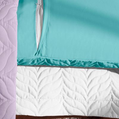 Porta Travesseiro Avulso 70cm x 50cm Com Debrum 1 Peça Paris Matelado  Percal 150 Fios 100% Algodão - Branco