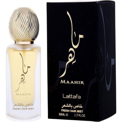 Água De Cheiro Unisex Lattafa Maahir Para O Cabelo 50 Ml