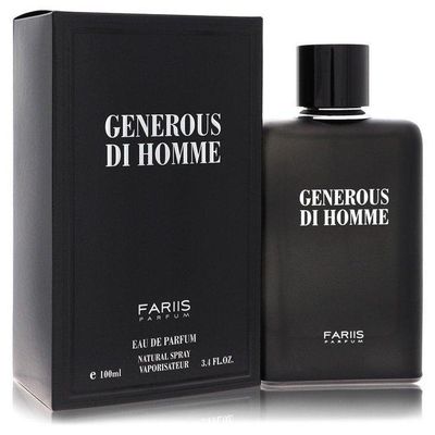 Perfume Masculino Fariis Generous Di Homme Parfum Eau De 100 Ml