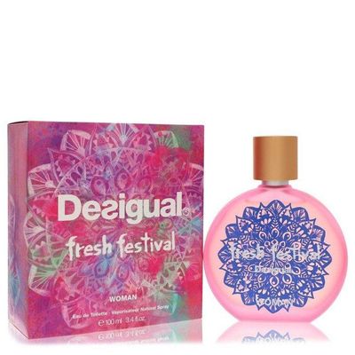 Perfume Feminino Desigual Fresh Festival Eau de Toilette 100ml