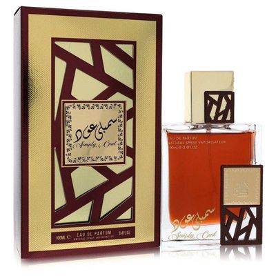 Perfume Masculino Lattafa Simply Oud Eau de Parfum - unisex 100ml
