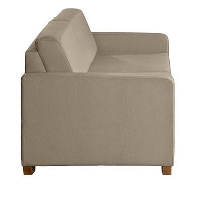 Sofá Living Com 4 Lugares 2.20M Linho Corriente Bege