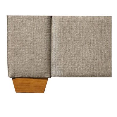 Sofá Living Com 4 Lugares 2.20M Linho Corriente Bege