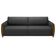 Conjunto Sofá 3 Lugares 223cm E Poltrona 98cm Amaranto M22 Pu Preto - Mpozenato