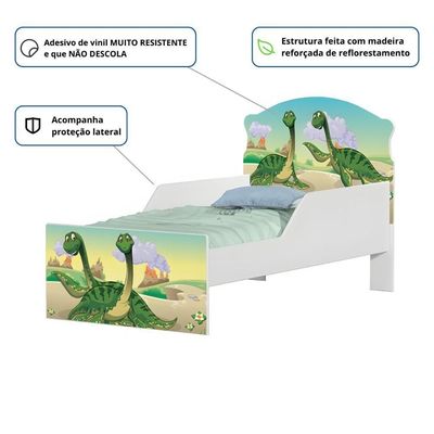Mini Cama Dinossauro Brothers