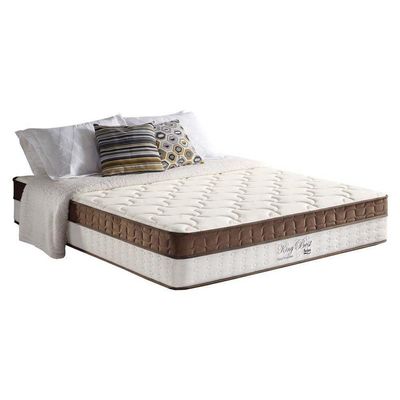 Colchão Casal Molas Anjos King Best Brown 138x188x33