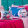Kit Cobre Leito Stich Pink/rosa Dupla Face Com Almofadas Solteiro 05 Peças - Decoração Infantil Juvenil Personagem