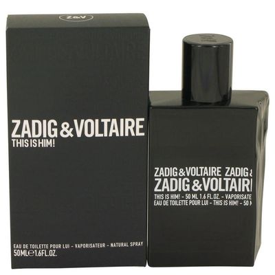 Perfume Masculina This Is Him Zadig & Voltaire 50 Ml Eau De Toilette